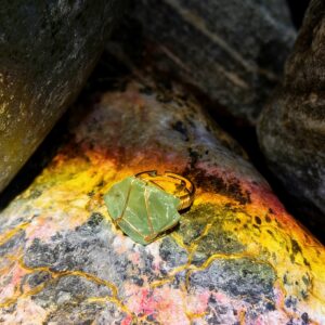 Raw Crystal × Metal Wire Art Bracelet Collection